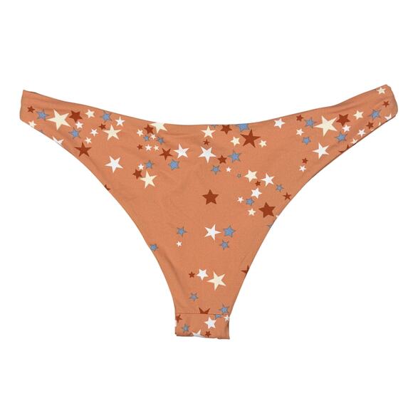 NWT DIPPIN' DAISY'S Sunset Star Swim Bottom Size Large Made In USA - Picture 6 of 6